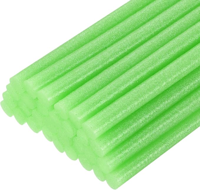 uxcell 30pcs Full Size Hot Glue Gun Sticks 8-inch x 0.43-inch High Sticky Large