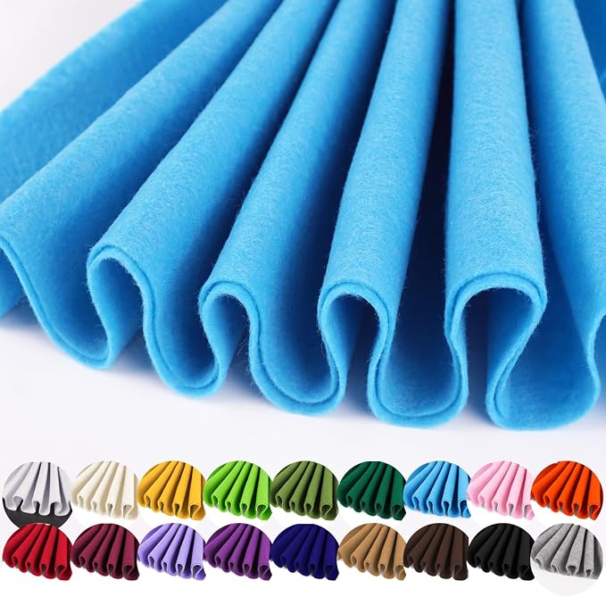 IONTACH 36" X 36" Soft Felt Fabric 1.6mm Thick | Felt Sheets