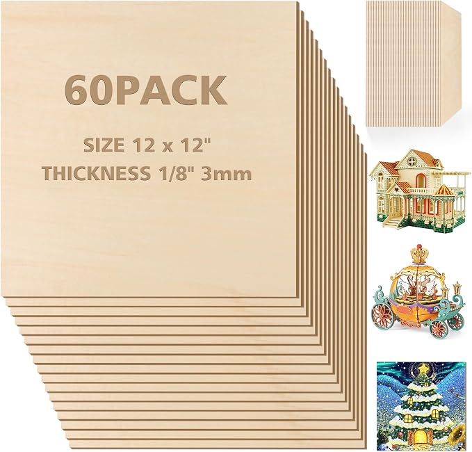 Adrattnay Basswood Sheets 3mm