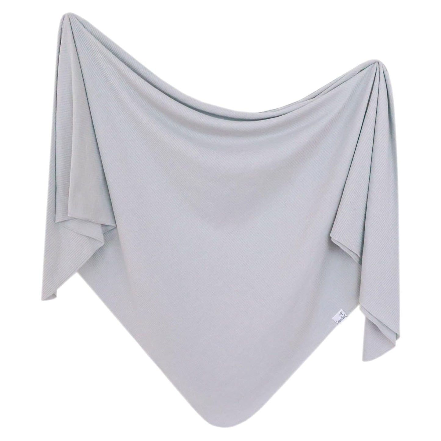 Copper Pearl Baby Swaddle Blanket - Premium Knit Baby Blanket, Large Soft Stretchy Receiving Blankets for Baby Boy and Girl, Swaddles for Newborn, Infant, and Toddler (Ash)