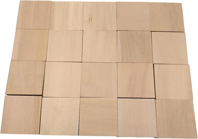 20PCS Basswood Carving Blocks, Whittling Wood Carving Kit, Unfinished Wooden