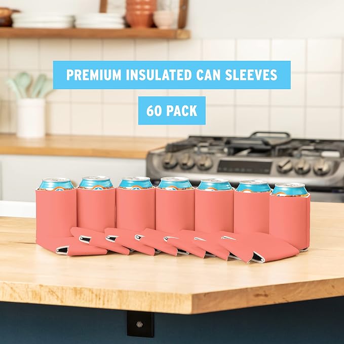 Blank Beer Can Cooler Sleeves Soft Insulated Beer Can Coolies