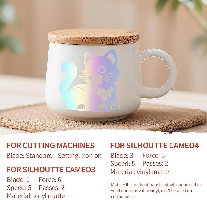 IModeur Holographic Permanent Vinyl