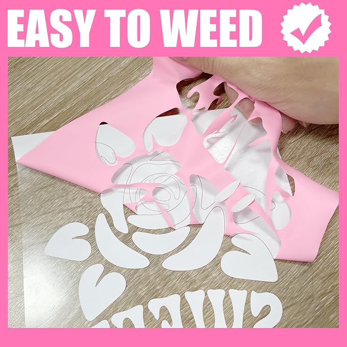 12" x 10" Iron-On 3D Puff Heat Transfer Vinyl Sheets