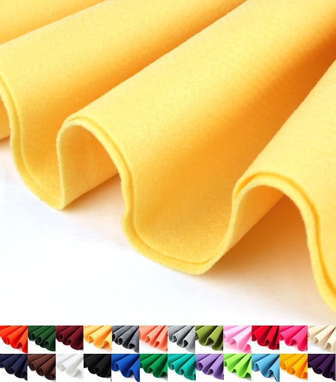 Barcelonetta | Felt Fabric | 72" Wide | 1.6mm Thick | Acrylic & Soft | Felt by