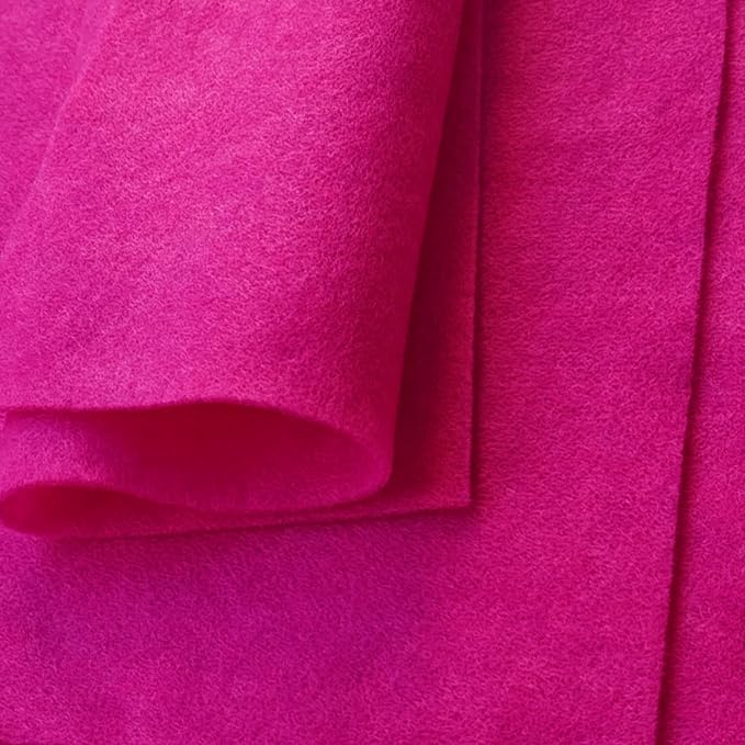 Jtnohx Color Felt, Soft Felt Sheets, 1.4mm Thick 8"x12" Handicraft Felt Fabrics