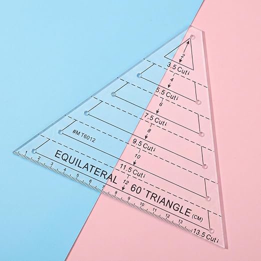 Ymapinc 60 Degree Triangle Ruler