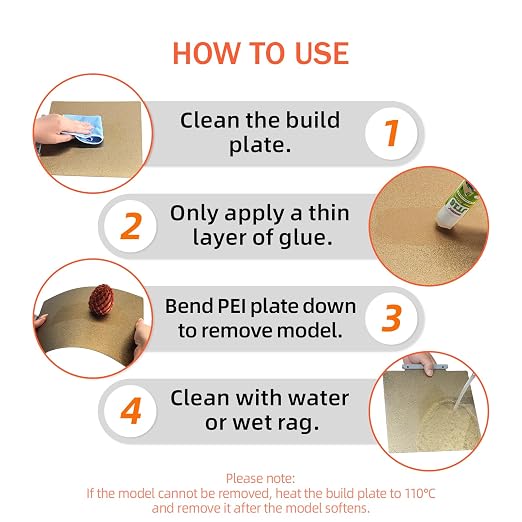 3D Printer Glue Sticks 6-Pack, 1.27oz Each, Strong First Layer Adhesion