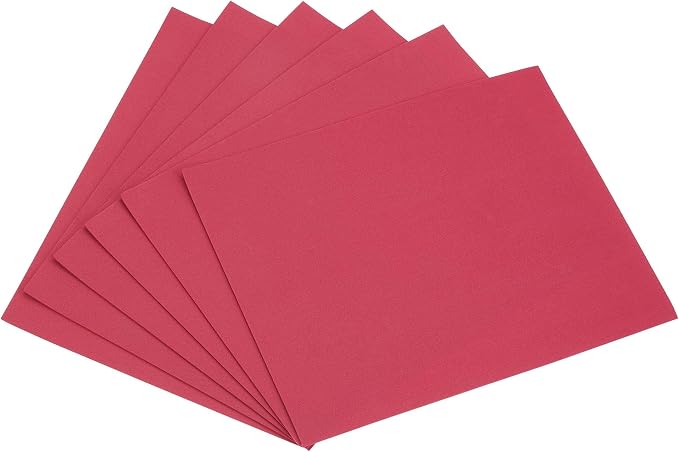 uxcell Dark Red EVA Foam Sheets 11 x 8 inch 1.7mm Thickness