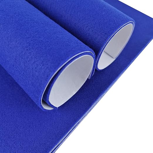 Jtnohx Self Adhesive Felt Sheets, 12 Pieces Felt Fabric