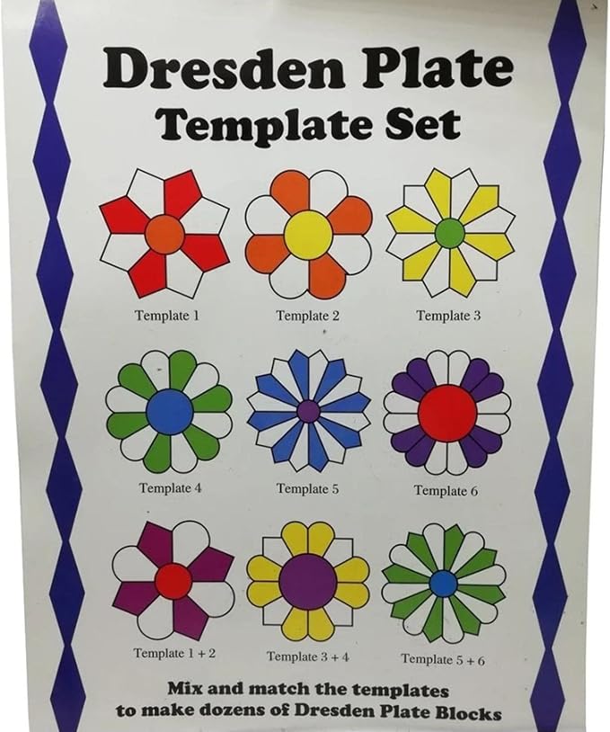DYNWAVE 10Pcs/Set Regular Plate Template