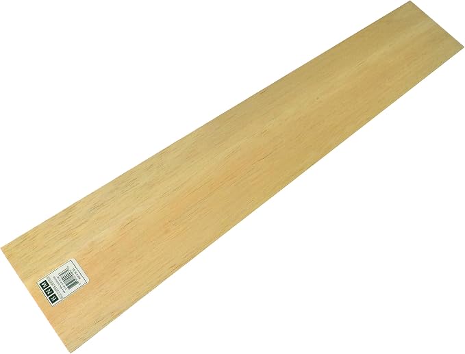 Balsa Wood 3/16 X 6 X 36in