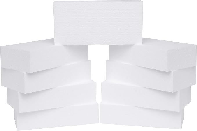 Silverlake 8x4x2 Craft Foam for Styrofoam Block Projects