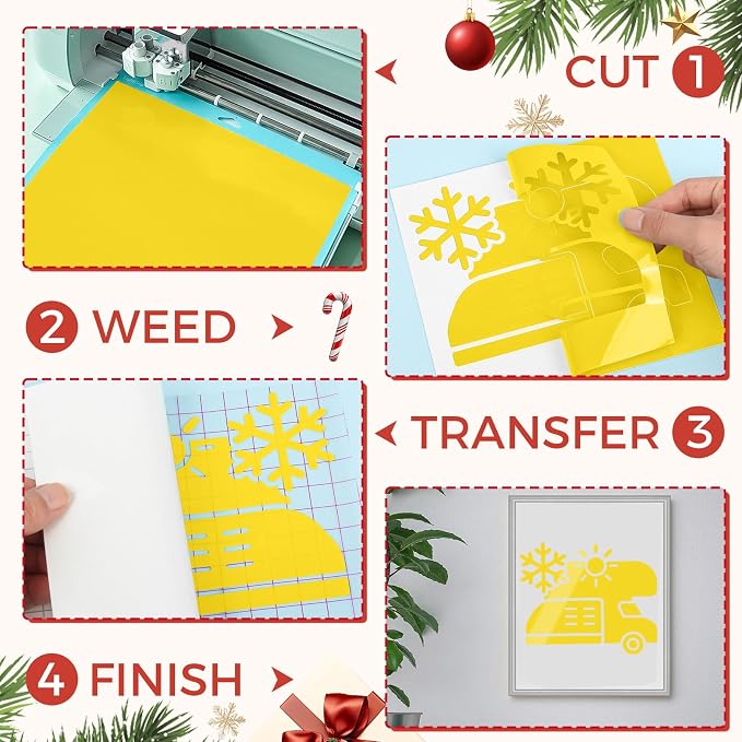 IModeur Glossy Yellow Permanent Vinyl
