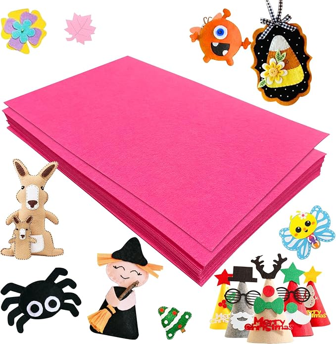 Jtnohx Felt for Crafts, Craft Felt Square for Sewing