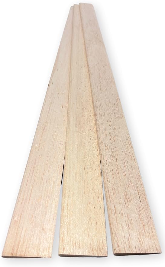 Proartek PK00041 Model BWH004X010 Pack of 10 Balsa Wood Ailerons, and