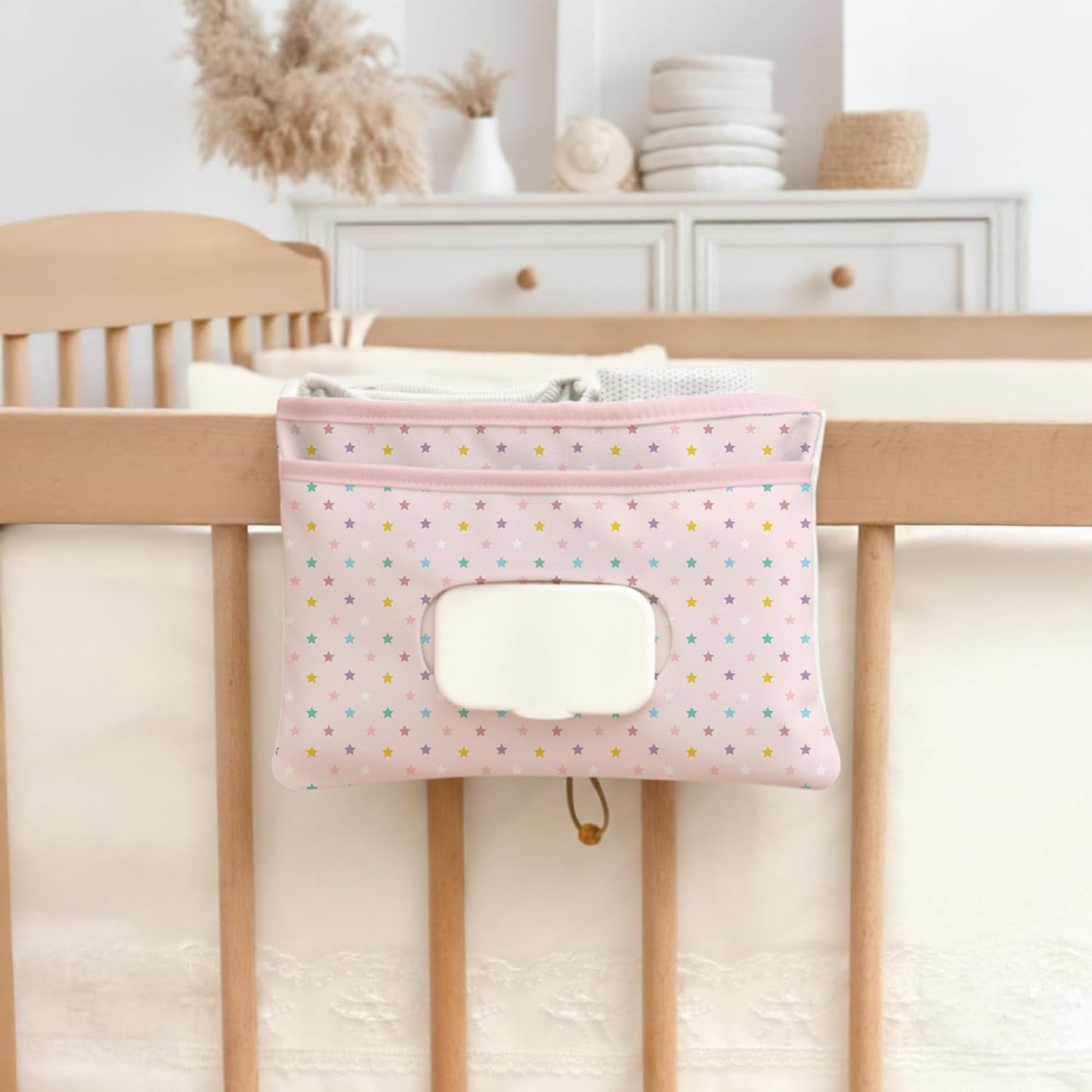 HAMUR Baby Diaper Bag Organizer – Travel-Friendly, Compact & Foldable | Stroller Pouch for Newborn Essentials – Must-Have for Boys & Girls (Elephant)