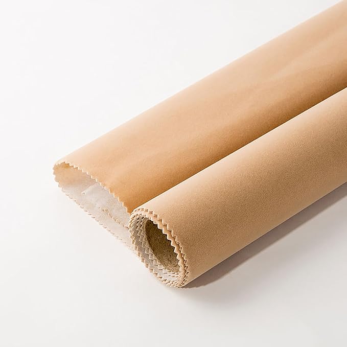Apricot Large Size Self Adhesive Soft Velvet Drawer Liner DIY Fabric Felt Liner