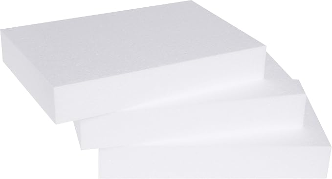 Silverlake 8x12x2 Craft Foam for Styrofoam Block Projects