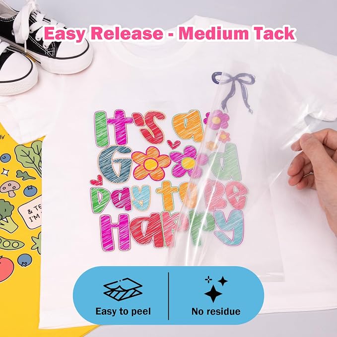 TECKWRAP Heat Transfer Mask for Heat Transfer Paper for T-Shirts 1 roll