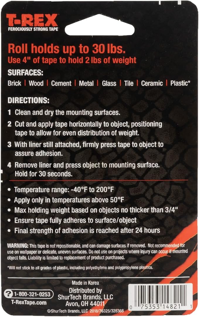 T-Rex Waterproof Mounting Tape