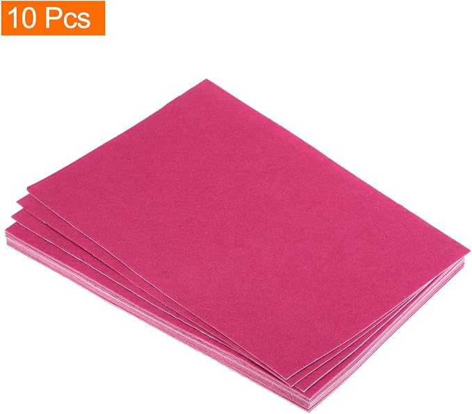 MECCANIXITY Adhesive Felt Sheets, Felt Fabric Crafts Back Adhesive Felt Sheets