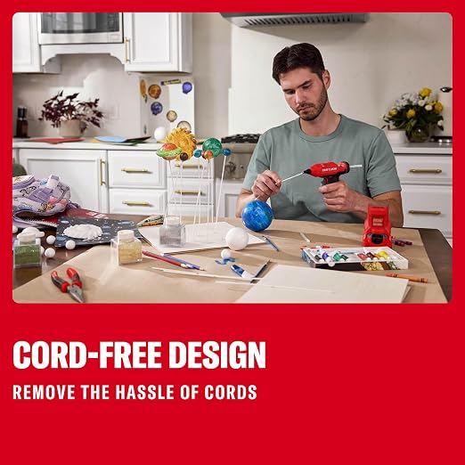 CRAFTSMAN V20 Mini Cordless Hot Glue Gun and Sticks Set