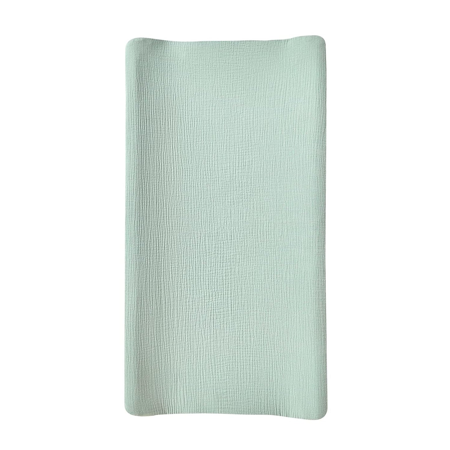 Muslin Changing Pad Cover,Ultra Soft Breathable Diaper Changing Table Cover for Baby Boys Girls,Neutral Fitted Changing Pad Sheets