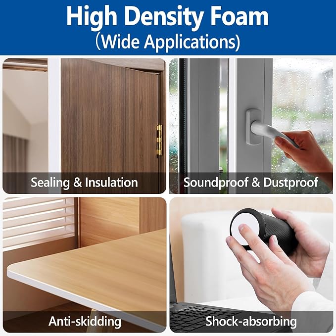 Self-Adhesive High Density Foam Insulation Strips