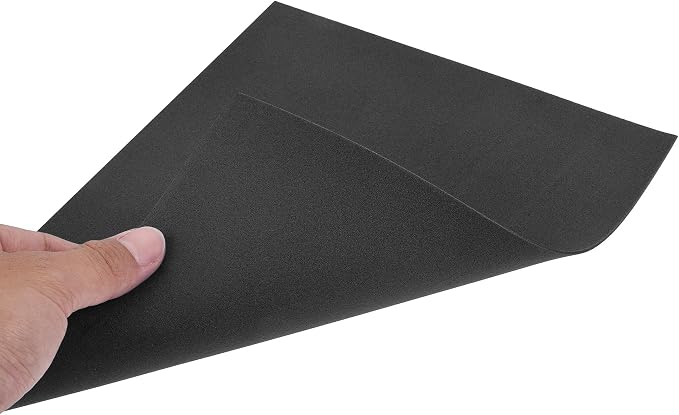 uxcell Black EVA Foam Sheets 11 x 8 Inch 1.7mm Thickness