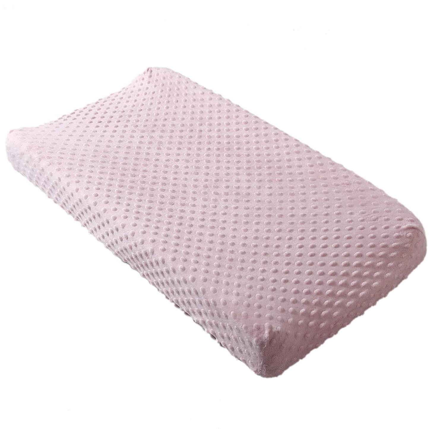 Changing Pad Cover Super Soft Dots Skin-Friendly Breathable Wipeable Changing Table Sheets for Baby Boy and Baby Girl (Blushing Bride)