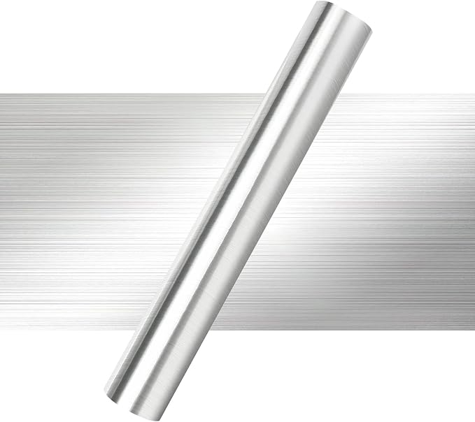 IModeur Brushed Silver Permanent Vinyl
