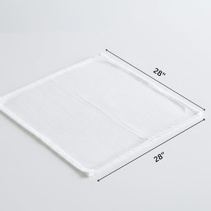 Flour Sack Towels | Tea Towel for Crafts| Kitchen Dish Cotton Blank Towel for