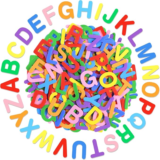 1312 Pcs Foam Letter Stickers, Self-Adhesive EVA Alphabet Stickers Small 1 Inch