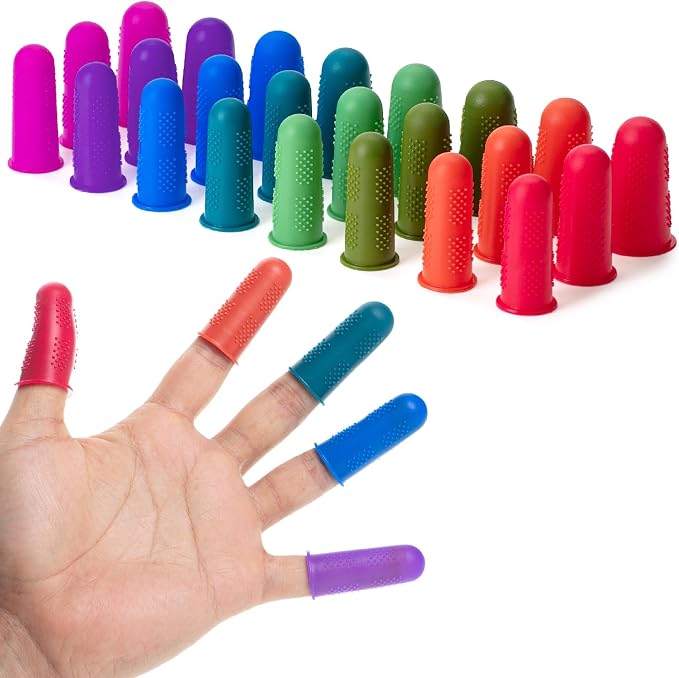 Mr. Pen- Hot Glue Gun Finger Protectors, Rubber Fingers Tips, Rubber Finger
