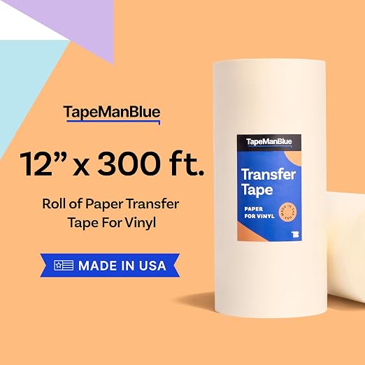 TapeManBlue Paper Transfer Tape