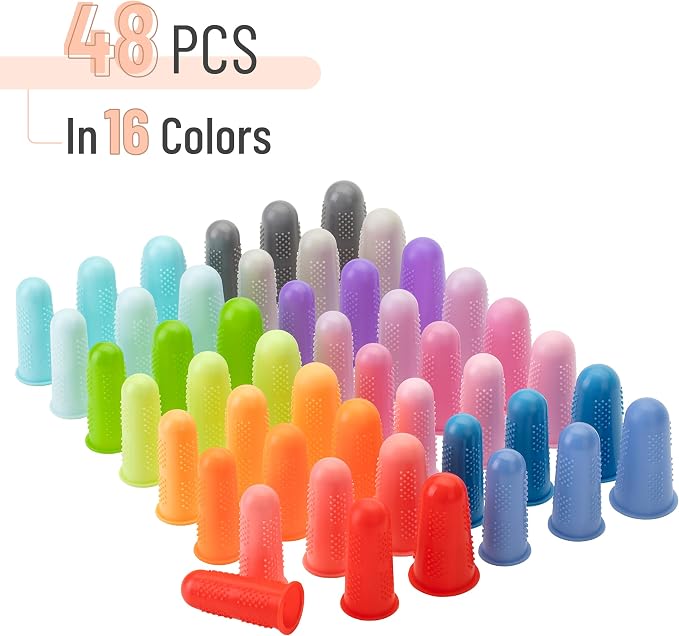 Mr. Pen- Hot Glue Gun Finger Protectors, Rubber Fingers Tips, Rubber Finger