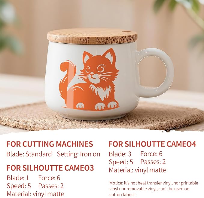 IModeur Glossy Orange Permanent Vinyl