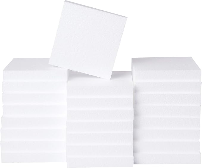 Silverlake 6x6x1 Craft Foam Squares