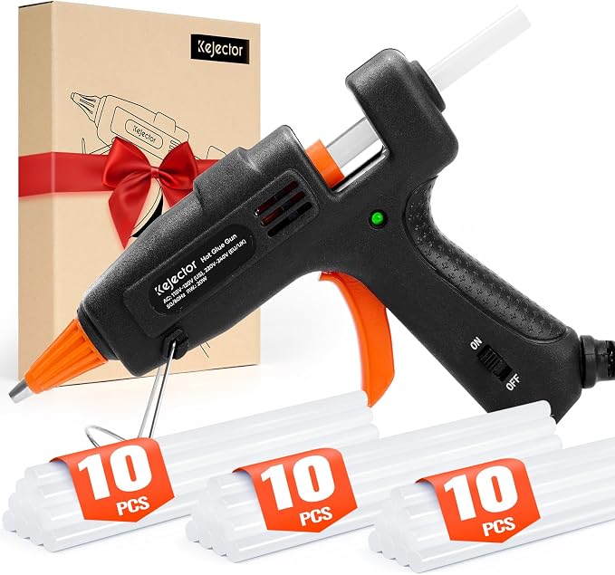 Fireproof Hot Glue Gun, Mini Glue Gun Kit