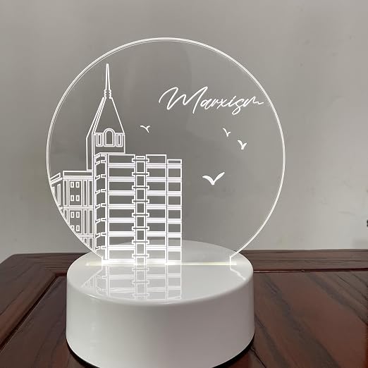 12 Pcs Round Clear Cast Acrylic Sheets LED Light Base | Clear Plexiglass