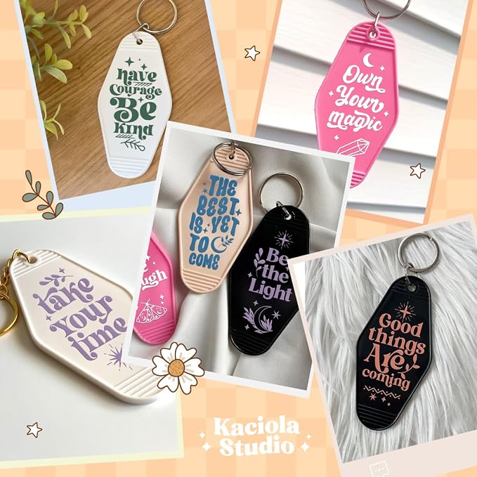 Kaciola Studio 80PCS Inspirational UV DTF Wrap Stickers-Inspirational Theme UV