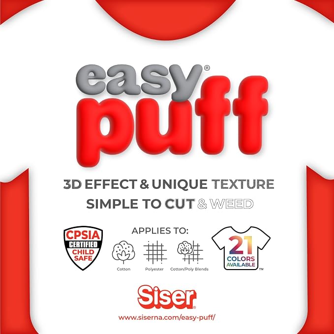 Siser Easy Puff HTV 11.8"x1yd