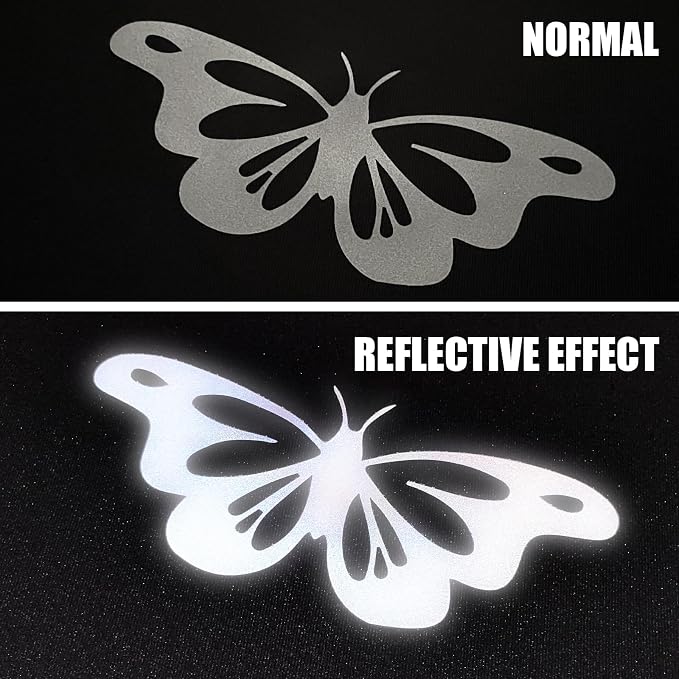 Reflective Heat Transfer Vinyl 12" x 8 ft HTV