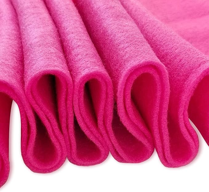 Jtnohx Color Felt, 1 Square Yard Felt Fabric, 1.4mm Thickness Flexible Craft