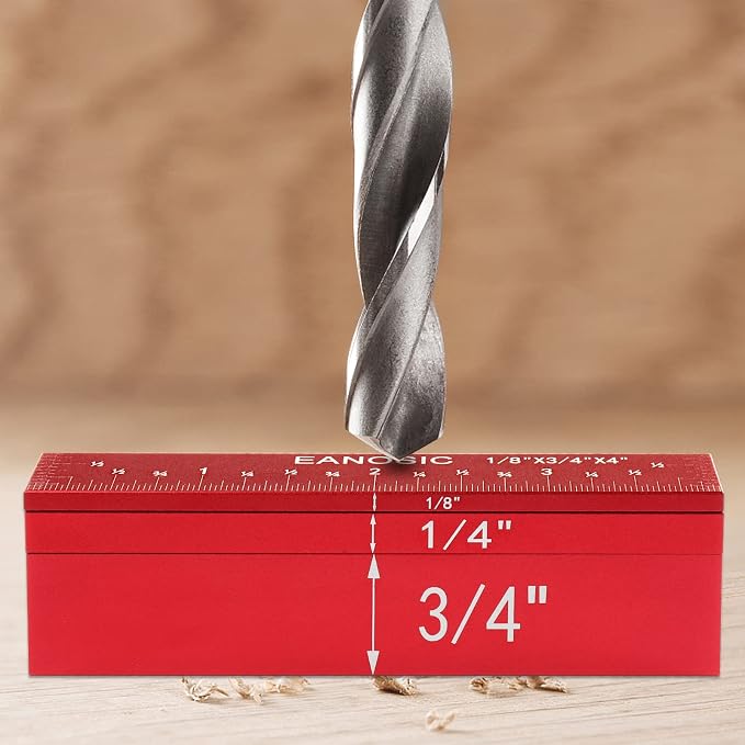 EANOSIC Setup Blocks Height Gauge Set, Bars Include Laser Engraved Size Markings