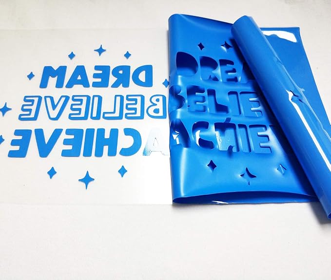 guangyintong Lake Blue Heat Transfer Vinyl HTV Rolls