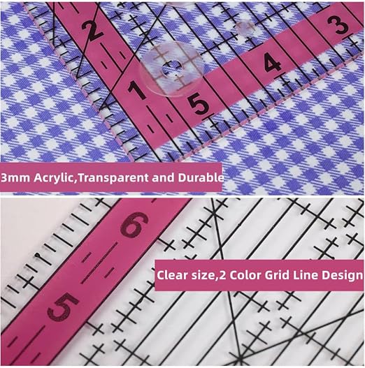 Quilting Rulers, 7 Sewing Rulers Quilting Templates