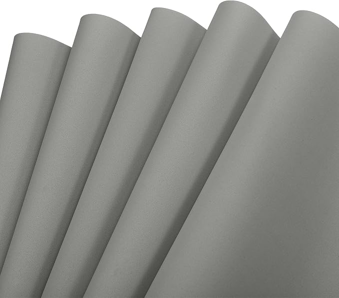 MECCANIXITY EVA Foam Sheets Grey 19.7 Inch x 17.7 Inch 0.8mm Thick Crafts Foam