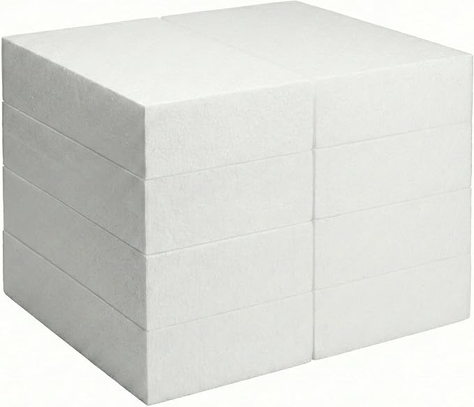 Silverlake 6x12x2 Craft Foam for Styrofoam Block Projects